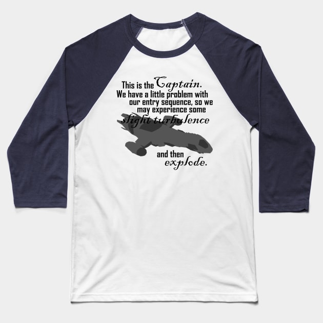 This is Your Captain Baseball T-Shirt by MermaidsAndMagic